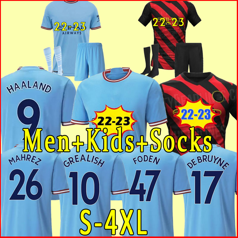 21 22 23 Man DE BRUYNE soccer jersey GREALISH STERLING kid kit FODEN BERNARDO football shirt full set Sock player version G.JESUS MAHREZ FERRAN AKe City 2023 HAALAND, 22-23 away
21 22 23 Man DE BRUYNE soccer jersey GREALISH STERLING kid kit FODEN BERNARDO football shirt full set Sock player version G.JESUS MAHREZ FERRAN AKe City 2023 HAALAND, 22-23 away