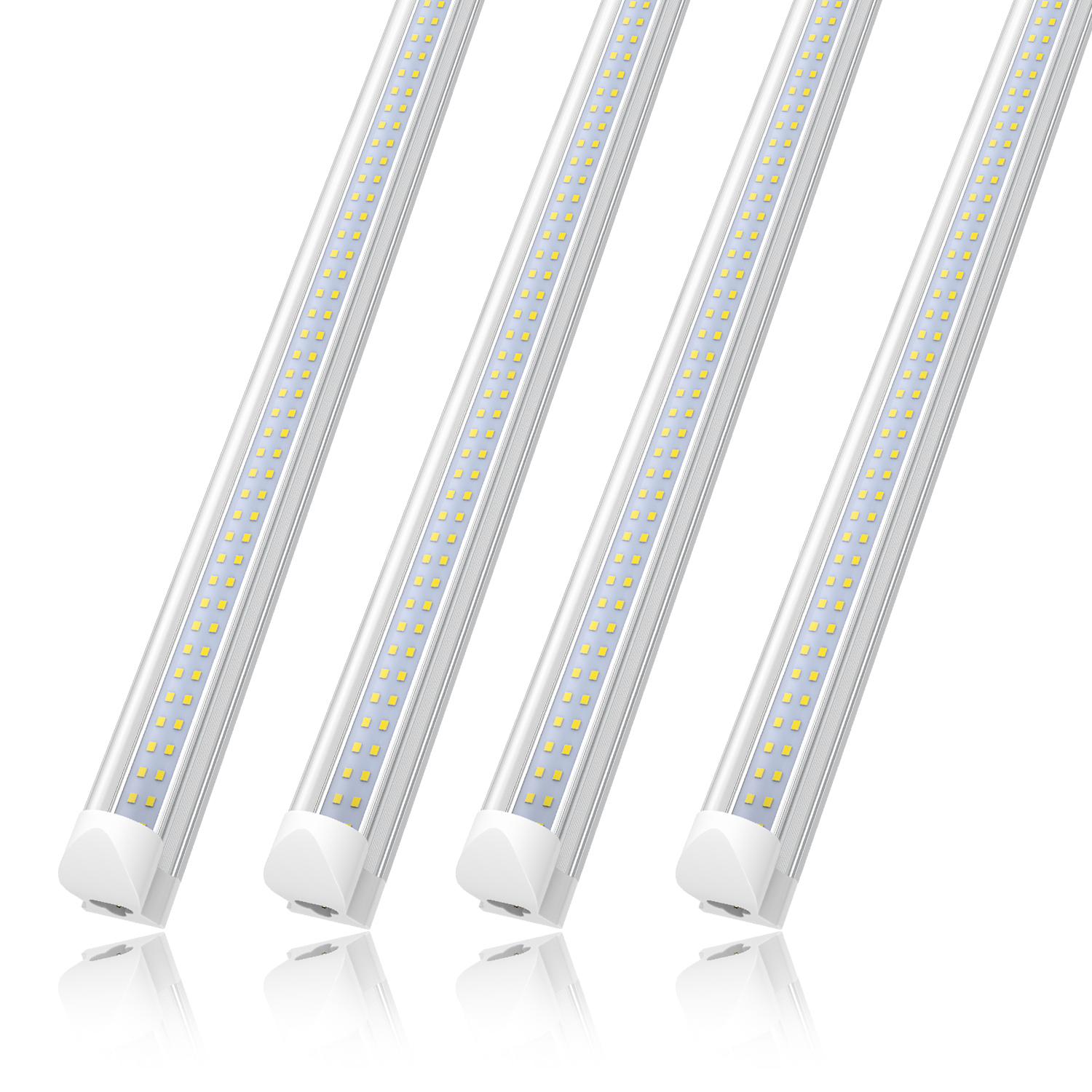 US STOCK 8FT LED Tube T8 Integrated 6000K Cold White 72W Transparent Cover Lights High Output Linkable LEDs Light Ceiling Garage Lighting
US STOCK 8FT LED Tube T8 Integrated 6000K Cold White 72W Transparent Cover Lights High Output Linkable LEDs Light Ceiling Garage Lighting