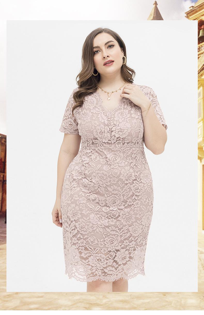 Plus Size Dresses 2022 Summer Elegant Dress Women Lace Hollow Out Party Solid Hip Short Sleeve Office Lady Jona22, Black
Plus Size Dresses 2022 Summer Elegant Dress Women Lace Hollow Out Party Solid Hip Short Sleeve Office Lady Jona22, Black