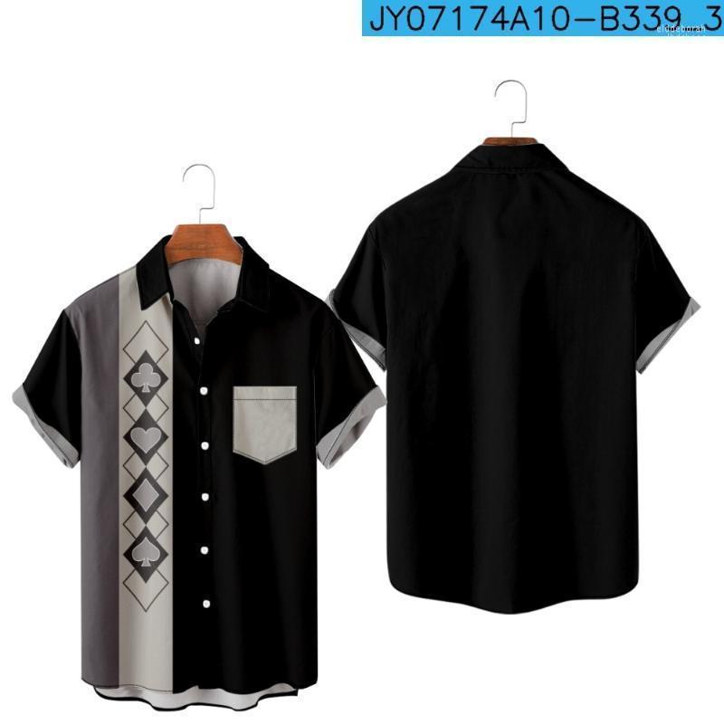 Men's Casual Shirts Poker Print Style Short Sleeve Shirt Kawaii Unisex ClothingMen's Eldd22, Beige
Men's Casual Shirts Poker Print Style Short Sleeve Shirt Kawaii Unisex ClothingMen's Eldd22, Beige