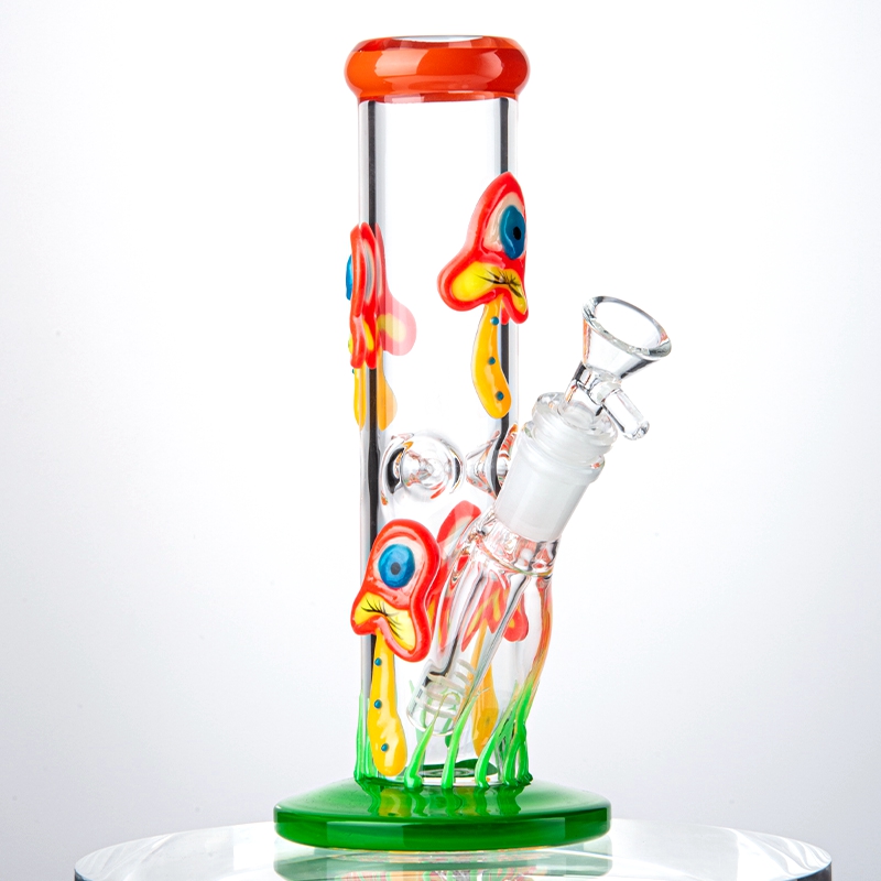 8.7 Inch Hookahs Glow In The Dark Glass Bongs 3D Handcraft Mushroom Diffused Downstem Oil Dab Rigs Straight Percolator 18mm Female Joint With Bowl LXMD20104
8.7 Inch Hookahs Glow In The Dark Glass Bongs 3D Handcraft Mushroom Diffused Downstem Oil Dab Rigs Straight Percolator 18mm Female Joint With Bowl LXMD20104