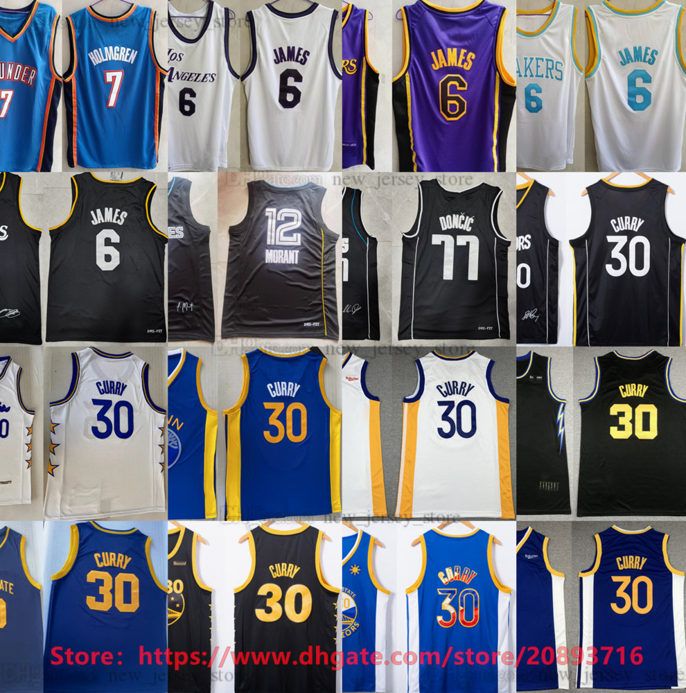 2022-23 New Season Basketball 30 Stephen James Curry Jerseys Luka 7 Chet Holmgren 77 Doncic Ja 12 Morant Jersey Stitched New 2023 new city for man women youth kids boys, As picture
2022-23 New Season Basketball 30 Stephen James Curry Jerseys Luka 7 Chet Holmgren 77 Doncic Ja 12 Morant Jersey Stitched New 2023 new city for man women youth kids boys, As picture