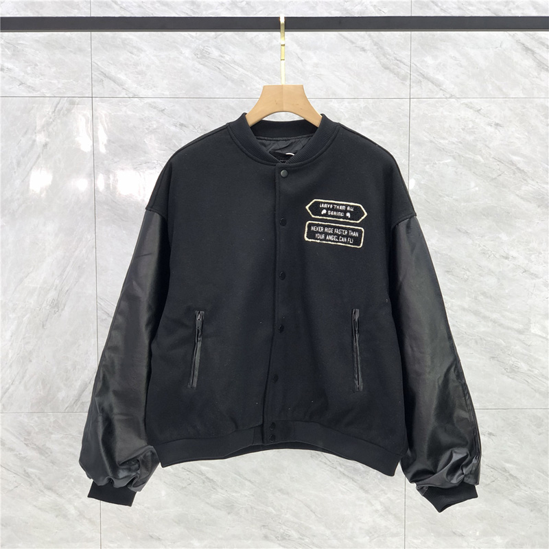 22fw Autumn Winter Plus Size Men Outerwear Beagle Embroidered Logo Tweed Jacket Bomber Jacket, Black
22fw Autumn Winter Plus Size Men Outerwear Beagle Embroidered Logo Tweed Jacket Bomber Jacket, Black