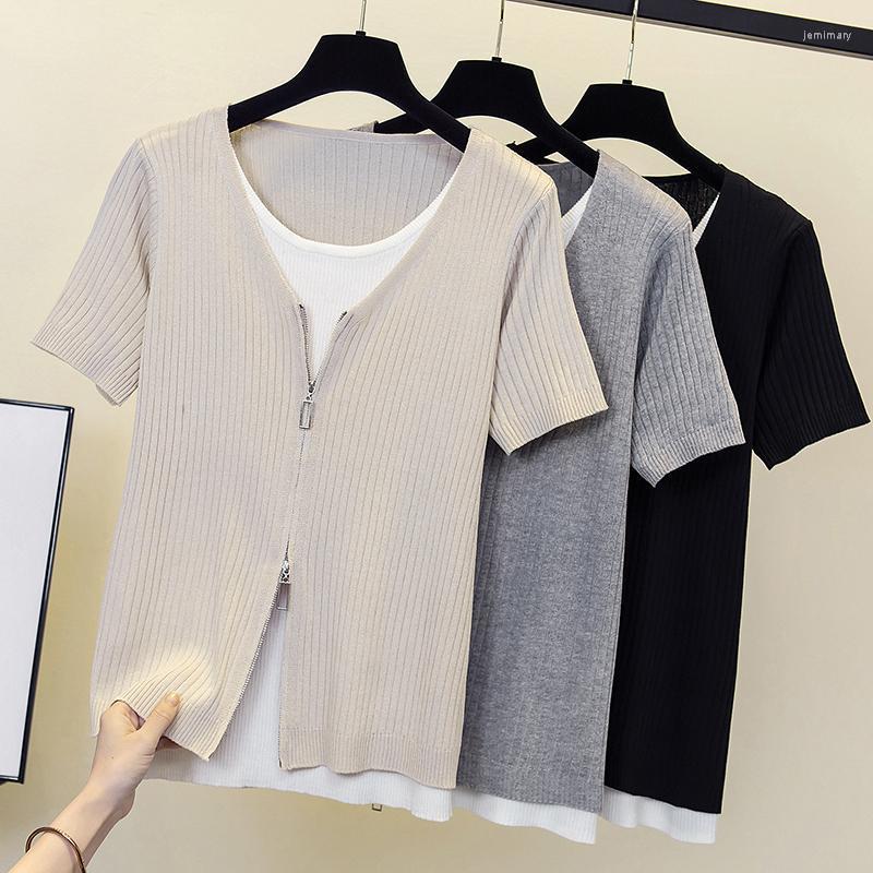 Women's Sweaters Women Sweater Loose O-Neck Short Sleeve Female Knitted Pullover Casual Simplicity Zipper Clothin 2022Women's Jemi22, Black
Women's Sweaters Women Sweater Loose O-Neck Short Sleeve Female Knitted Pullover Casual Simplicity Zipper Clothin 2022Women's Jemi22, Black
