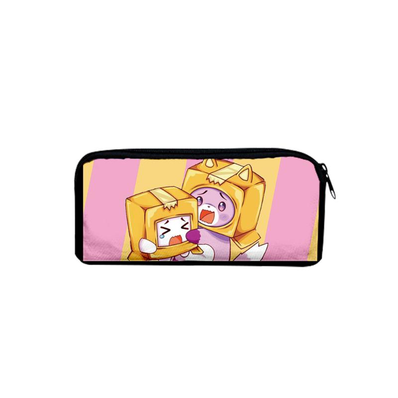 Cosmetic Bags & Cases Pen Bag Lankybox Cartoon 3D Printing Boy Girl Pencil Box Child Stationery Storage Simple Student BagCosmetic, As shown
Cosmetic Bags & Cases Pen Bag Lankybox Cartoon 3D Printing Boy Girl Pencil Box Child Stationery Storage Simple Student BagCosmetic, As shown