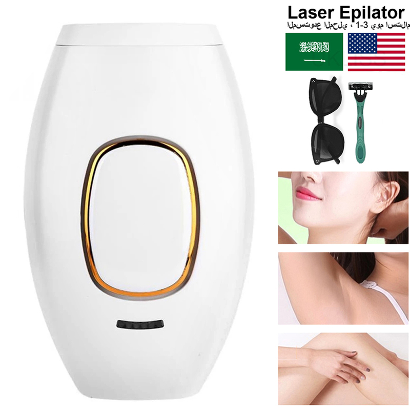 Electric Epilator For Women's Shaver Permanent IPL Hair Removal 600000 Flash Hair Removal Poepilator Painless Home Use Device 220419
Electric Epilator For Women's Shaver Permanent IPL Hair Removal 600000 Flash Hair Removal Poepilator Painless Home Use Device 220419