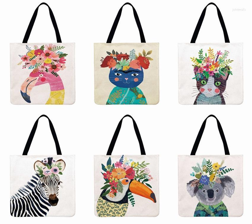 Evening Bags Watercolor Animal Printing Tote Bag For Women Shoulder Linen Febric Casual Foldable Shopping Reusable Beach BagEvening, 14
Evening Bags Watercolor Animal Printing Tote Bag For Women Shoulder Linen Febric Casual Foldable Shopping Reusable Beach BagEvening, 14