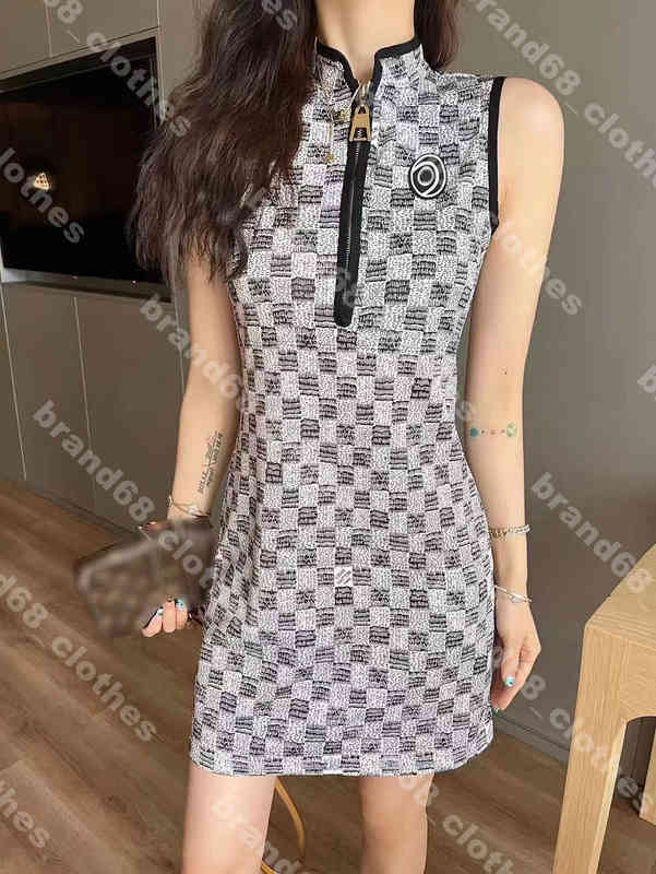 designer women slim tanks dress summer casual party dresses knee length high end louisclothes brand plus size Female Apparel
designer women slim tanks dress summer casual party dresses knee length high end louisclothes brand plus size Female Apparel