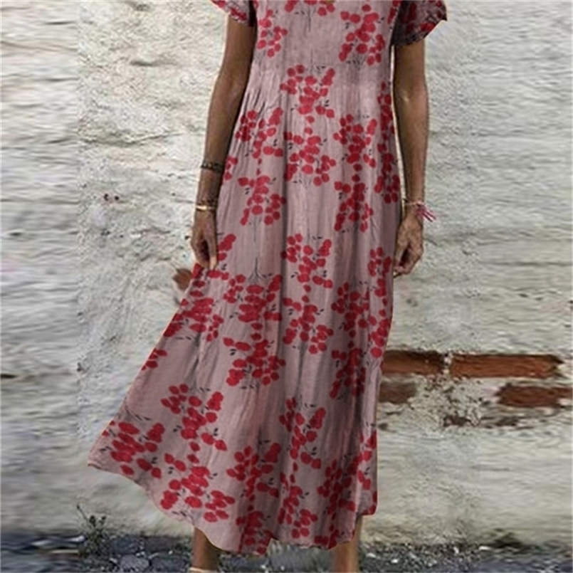 ZANZEA Summer Women Sundress Bohemian Floral Print Beach Maxi Dress Vintage V Neck Short Sleeve Oversized Dresses Kaftan Vestido 220614, A-white
ZANZEA Summer Women Sundress Bohemian Floral Print Beach Maxi Dress Vintage V Neck Short Sleeve Oversized Dresses Kaftan Vestido 220614, A-white