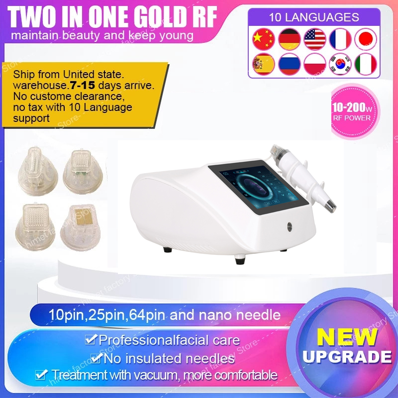 Fractional RF Microneedling Portable Acne Scars Stretch Marks Removal Radio Frequency Skin Tightening Machine
Fractional RF Microneedling Portable Acne Scars Stretch Marks Removal Radio Frequency Skin Tightening Machine
