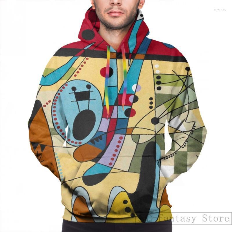 

Men' Hoodies & Sweatshirts Mens Sweatshirt For Women Funny Joan Miro - Carnival Red Print Casual Hoodie StreatwearMen' Rowe22