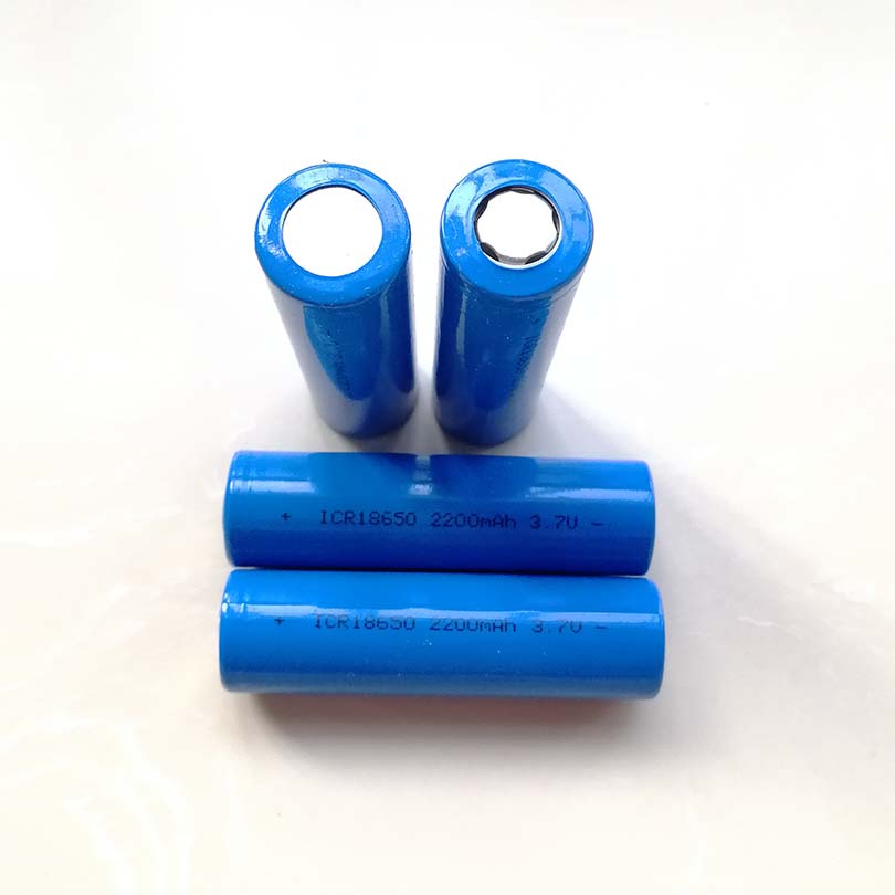 18650 Battery 2200mAh Rechargable Lithium Batteries Factory wholesale 100% High Quality 5pcs per lot