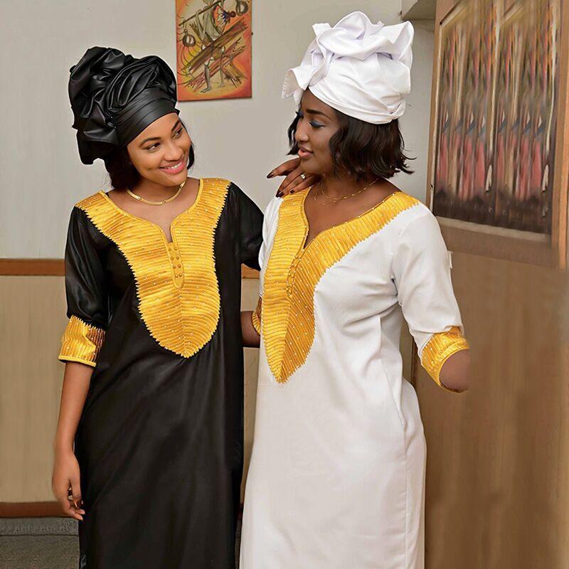 Ethnic Clothing H&D African Dresses For Women Dashiki Embroidery White Dress Plus Size Lady Clothes Africa Robe Africaine Maxi 3xl 4XLEt
Ethnic Clothing H&D African Dresses For Women Dashiki Embroidery White Dress Plus Size Lady Clothes Africa Robe Africaine Maxi 3xl 4XLEt