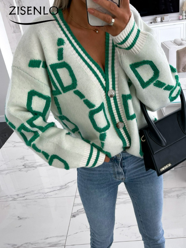 Autumn and Winter New Knitted Cardigan Loose Sweater Coat Oversized Cardigan Knitted Cardigan White Korean Fashion, Pink
Autumn and Winter New Knitted Cardigan Loose Sweater Coat Oversized Cardigan Knitted Cardigan White Korean Fashion, Pink