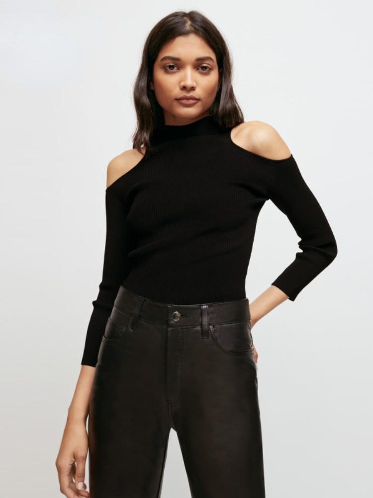 Women' Sweaters Sweater Women 2022 Spring Halter Neck Solid Color Hollow Off-shoulder Round Temperament Slim Knitted TopWomen, Black
Women' Sweaters Sweater Women 2022 Spring Halter Neck Solid Color Hollow Off-shoulder Round Temperament Slim Knitted TopWomen, Black