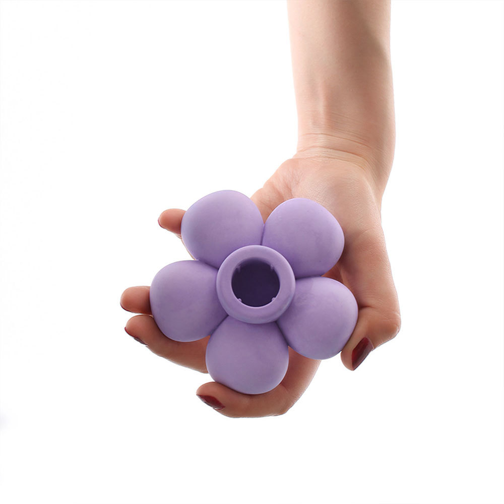 Floral Smiley Face Candle Holder Concrete Mold Silicone Cement Candlestick Coaster Mould Home Collection Tray Decoration Tool