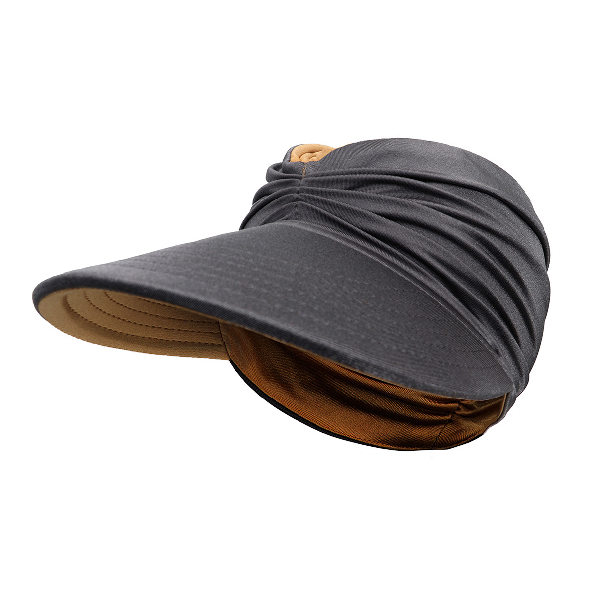 Adult Elastic Hollow Hat For Women Sun Visor Hats Female Anti-ultraviolet Empty Hat UV Protection Hot Summer Outdoor Beach Caps Wholesale
