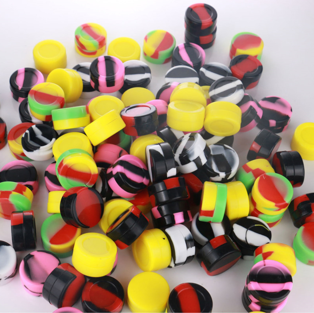 Accessories Nonstick Silicone Wax Containers 5ml rubber slick container food grade jars dab tool storage jar oil holder
Accessories Nonstick Silicone Wax Containers 5ml rubber slick container food grade jars dab tool storage jar oil holder