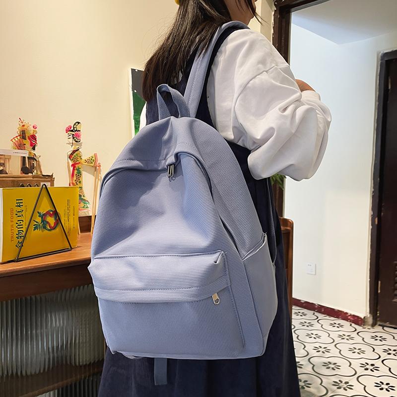 Backpack SEETIC Fashion Waterproof Women College Student SchoolBag Solid Color Female Casual Anti-Theft Lady Travel Bag, White backpack
Backpack SEETIC Fashion Waterproof Women College Student SchoolBag Solid Color Female Casual Anti-Theft Lady Travel Bag, White backpack