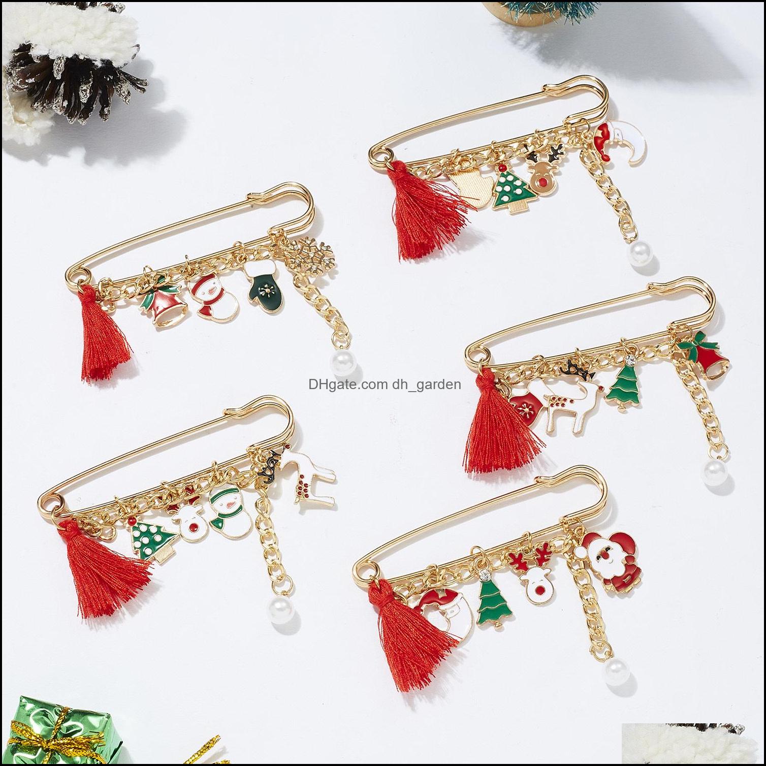 Pins Brooches Jewelry 1Pc Trendy Christmas Tree Santa Claus Elk Moon Tassel Large Brooch Fashion Xmas Gift Drop Delivery 2021 Pocsx
Pins Brooches Jewelry 1Pc Trendy Christmas Tree Santa Claus Elk Moon Tassel Large Brooch Fashion Xmas Gift Drop Delivery 2021 Pocsx