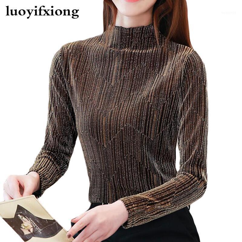 Lace Blouse Women Shirts Autumn Long Sleeve Fashion Shiny Lurex Blouses Korean Bright Silk Slim Womens Tops And Women, Khaki
Lace Blouse Women Shirts Autumn Long Sleeve Fashion Shiny Lurex Blouses Korean Bright Silk Slim Womens Tops And Women, Khaki
