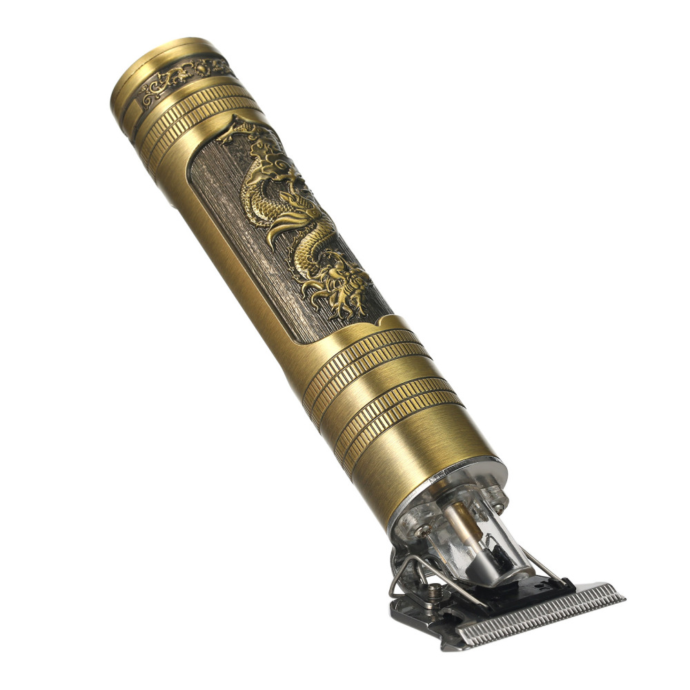 Professional Cordless Electric Hair Trimmer Vintage Haircut Hair Clipper Barber Beard Hair Cutting Machine For Man