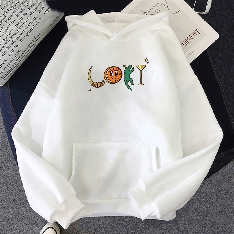 Loki Hoodies Cartoon Printing Pullovers Female Hip Hop Ulzzang Sweatshirt Casual Clothes Kawaii Graphic Print Hoody 220406, White2
Loki Hoodies Cartoon Printing Pullovers Female Hip Hop Ulzzang Sweatshirt Casual Clothes Kawaii Graphic Print Hoody 220406, White2