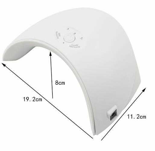 Nail Dryers 36W UV Led Lamp Dryer For All Types Gel 12 Leds Machine Curing 60s/120s Timer USB Connector