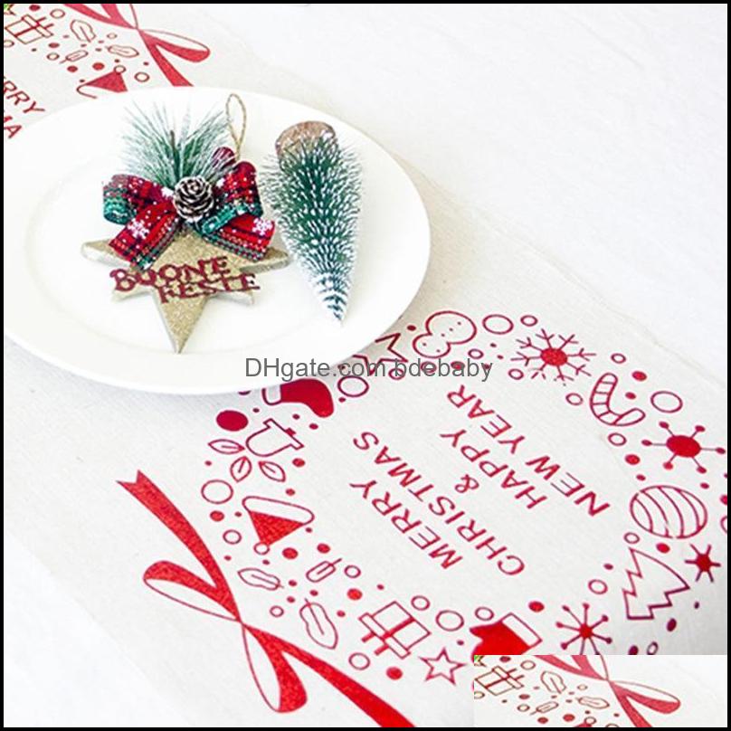 Table Runner Cloths Home Textiles Garden 6Styles Kitchen Dining Livingroom Tableer Merry Christmas Xmas T Dh6Hb
Table Runner Cloths Home Textiles Garden 6Styles Kitchen Dining Livingroom Tableer Merry Christmas Xmas T Dh6Hb