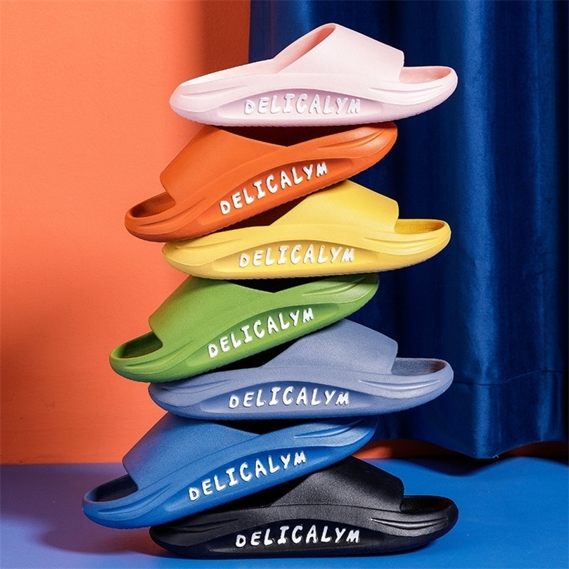 Slippers Women Fashion Summer Nonslip Sandals Beach Slides High Heels Shower Slipper Soft Sole Men Ladies Bathroom 220611, Sky blue
Slippers Women Fashion Summer Nonslip Sandals Beach Slides High Heels Shower Slipper Soft Sole Men Ladies Bathroom 220611, Sky blue