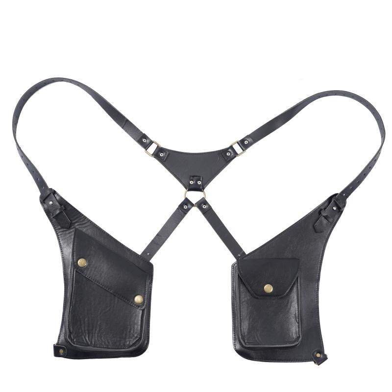 Belts Men Body Chest Belt Bag Anti-Theft Underarm Shoulder Tank Punk Adjustable Strap Holster Outdoor Pocket Costume, Black
Belts Men Body Chest Belt Bag Anti-Theft Underarm Shoulder Tank Punk Adjustable Strap Holster Outdoor Pocket Costume, Black