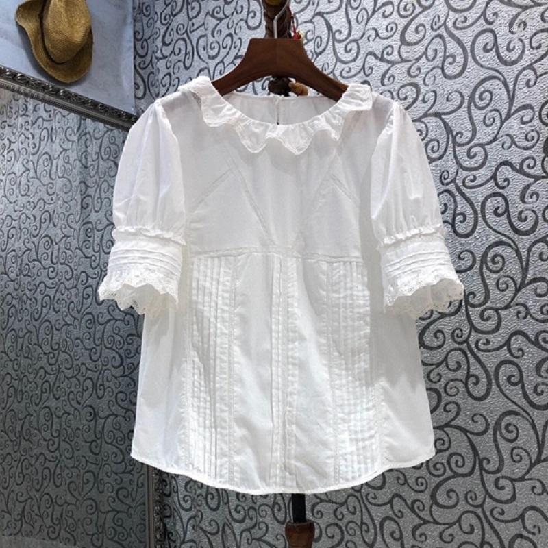 Women' Blouses & Shirts Est Fashion Summer Dress 2022 High Quality Women Turn-down Collar Tropical Leaves Print Short Sleeve Aline Casual B, Black
Women' Blouses & Shirts Est Fashion Summer Dress 2022 High Quality Women Turn-down Collar Tropical Leaves Print Short Sleeve Aline Casual B, Black