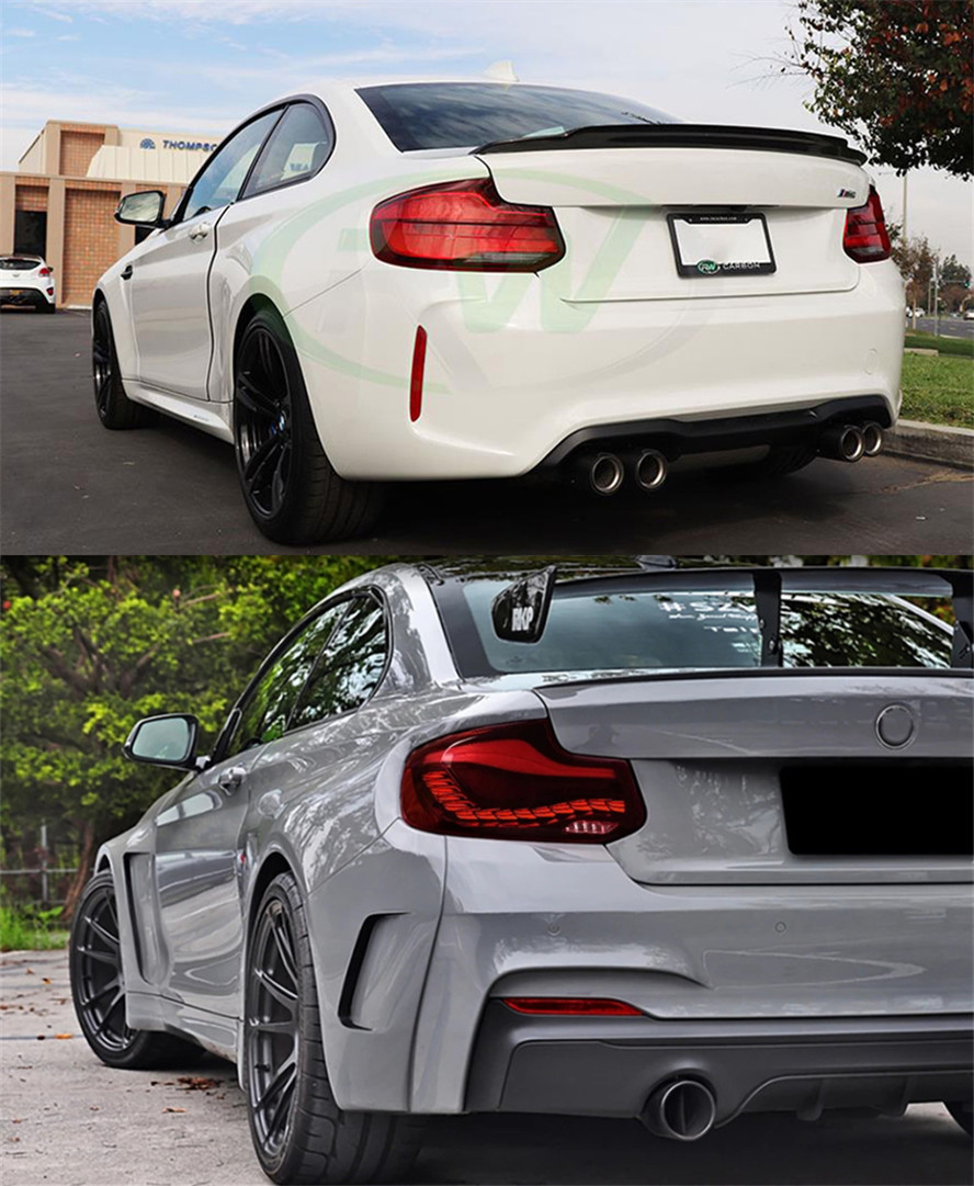 Taillights for BMW 2 Series F22 F23 220i 225i F44 F45 F46 Tail Light Rear Lamp LED DRL Running Signal Brake Reversing Parking light Facelift 2014-20 1