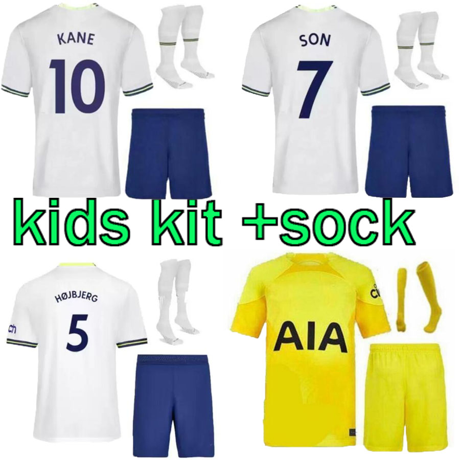 22 23 KANE SON KULUSEVSKI Soccer Jerseys HOJBJERG colorful Away 2022 2023 LUCAS DELE Third 3rd Tottenham Football kit shirt BRYAN kids full set socks, Green
22 23 KANE SON KULUSEVSKI Soccer Jerseys HOJBJERG colorful Away 2022 2023 LUCAS DELE Third 3rd Tottenham Football kit shirt BRYAN kids full set socks, Green