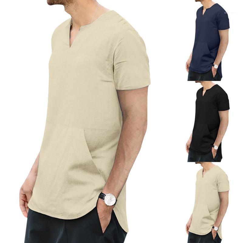 Men's Casual Shirts Baggy Cotton Linen Solid Color Short Sleeve Retro Tee Tops 2022 Pocket For Men Plus Size Streetwear, Black
Men's Casual Shirts Baggy Cotton Linen Solid Color Short Sleeve Retro Tee Tops 2022 Pocket For Men Plus Size Streetwear, Black