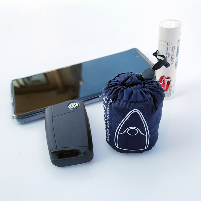 Polybye Super light Reusable Tote bag Eco-friendly Nylon Foldable Shopping Bag Handbag Crossbody bag CX220325