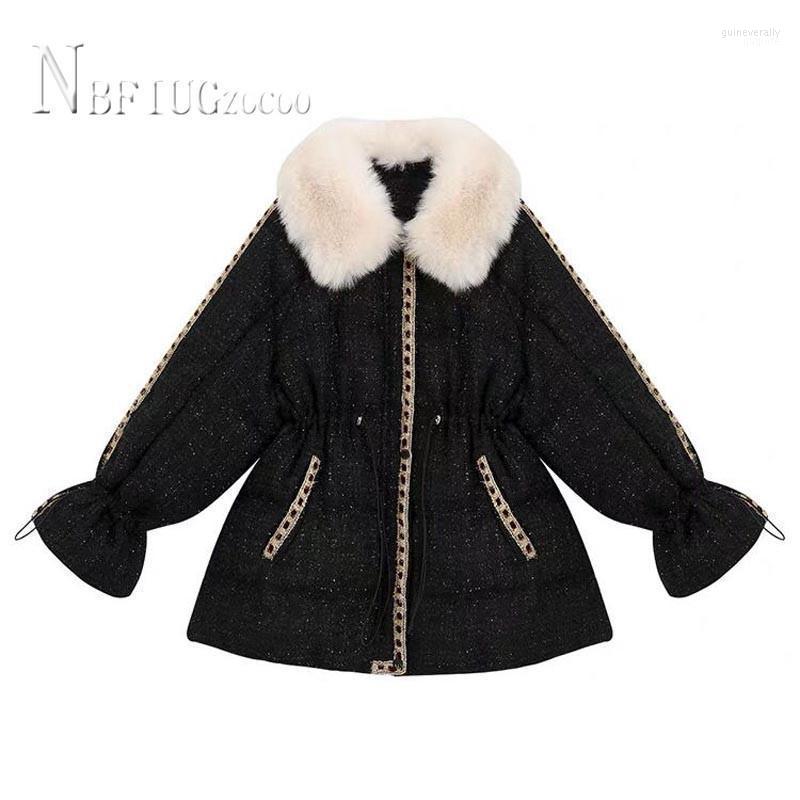 Women' Down & Parkas Autumn Winter Jacket Coat Long Warm Sequin Elegant White Fur Collar Coats Guin22
Women' Down & Parkas Autumn Winter Jacket Coat Long Warm Sequin Elegant White Fur Collar Coats Guin22