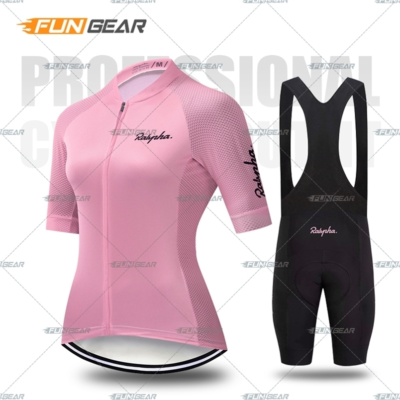 Women Cycling Clothing Bicycle Jersey Set Female Team Ciclismo Girl Cycle Casual Wear Mountain Bike Ropa Maillot 220624