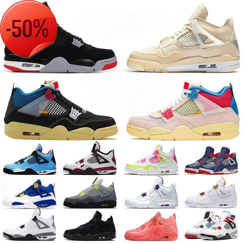 Jumpman Womens Mens 4 4s Basketball Shoes University Blue Royal Black White Classic Retro Cement Union Sail Fire Red Guava Ice Trainers G, 30
Jumpman Womens Mens 4 4s Basketball Shoes University Blue Royal Black White Classic Retro Cement Union Sail Fire Red Guava Ice Trainers G, 30
