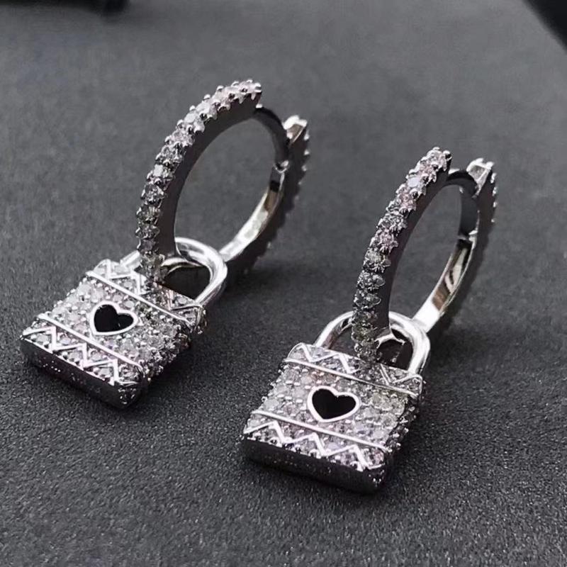 Dangle & Chandelier Fashion Zirconia Earrings Luxury Design Mini Love Lock Earring Ins Sweet Cute Women Jewelry Female Pendientes Zk30Dangle
Dangle & Chandelier Fashion Zirconia Earrings Luxury Design Mini Love Lock Earring Ins Sweet Cute Women Jewelry Female Pendientes Zk30Dangle