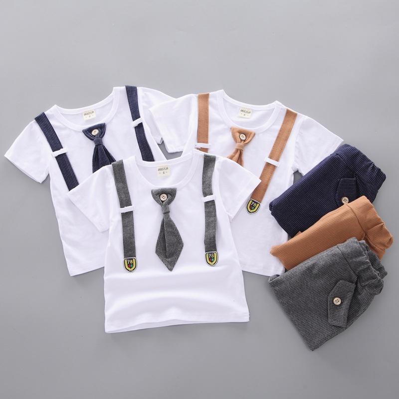 Clothing Sets Boy Set Summer Born Outfit Suit For Baby Cotton Short Sleeve Gentleman T Shirt Shorts 2pcs 6 Months 1 2 3 4 YearClothing
Clothing Sets Boy Set Summer Born Outfit Suit For Baby Cotton Short Sleeve Gentleman T Shirt Shorts 2pcs 6 Months 1 2 3 4 YearClothing