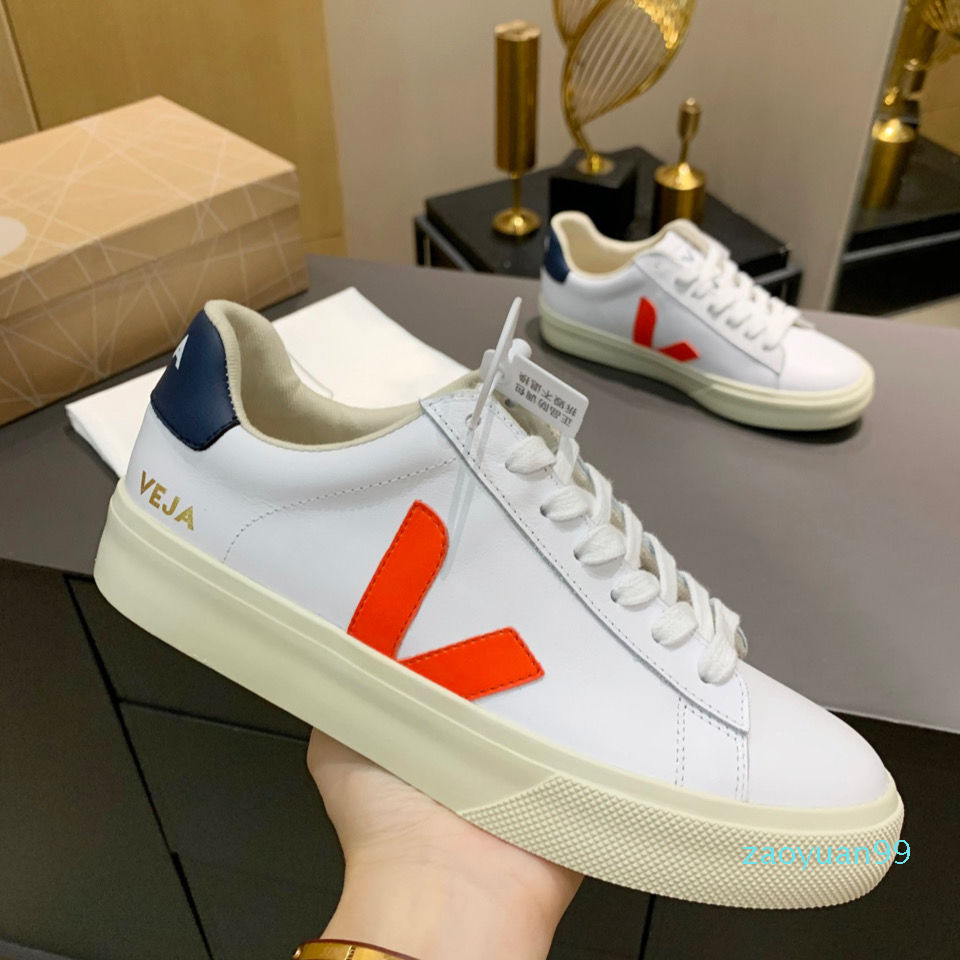 WholesaleOriginal VEJA Shoes Campo Womens Sneakers Men's Classic White Shoes Unisex Fashion Couples Vegetarianism Style Size 36-44, Red
WholesaleOriginal VEJA Shoes Campo Womens Sneakers Men's Classic White Shoes Unisex Fashion Couples Vegetarianism Style Size 36-44, Red