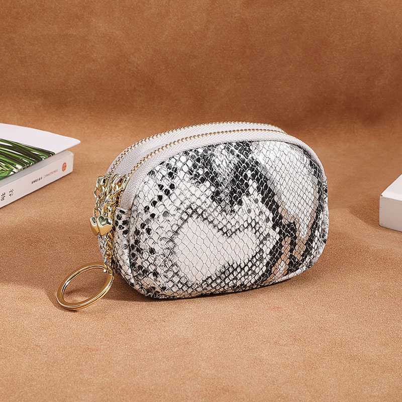 Europe and America's big-name niche ins purse Baotou layer cowhide storage key change bag leather double zipper coin purse female, Red;black
Europe and America's big-name niche ins purse Baotou layer cowhide storage key change bag leather double zipper coin purse female, Red;black