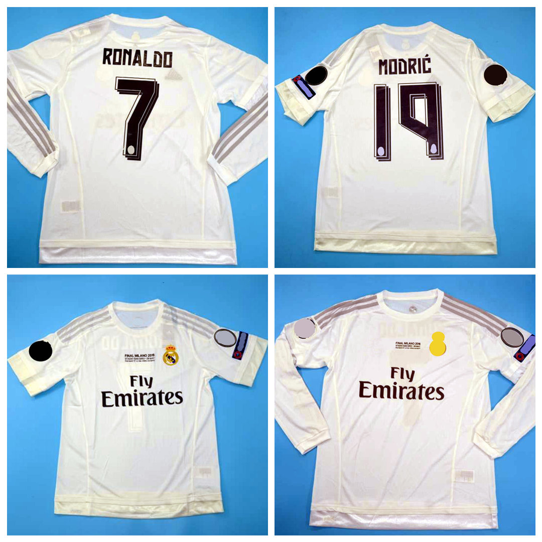15 16 Soccer Jerseys Retro maillot classic vintage camisetas football shirts Uniform long UCL men home pepe ramos Marcelo modric ronaldo benzema Danilo REAL MADRIDs, 15/16 home
15 16 Soccer Jerseys Retro maillot classic vintage camisetas football shirts Uniform long UCL men home pepe ramos Marcelo modric ronaldo benzema Danilo REAL MADRIDs, 15/16 home