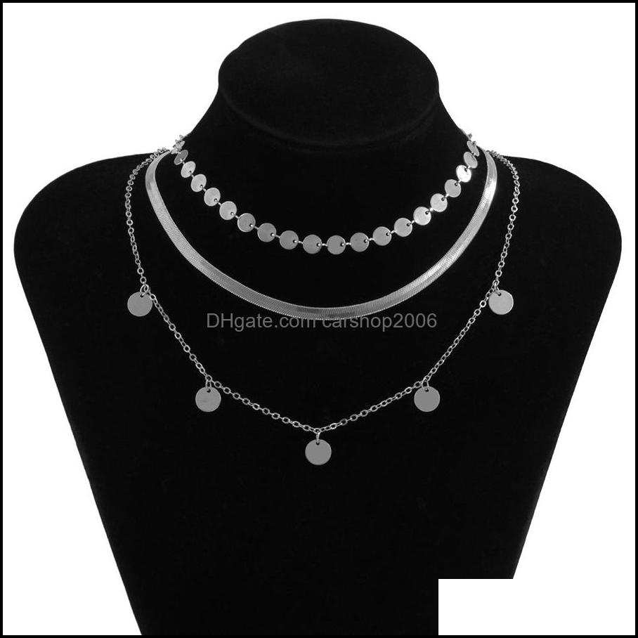 Pendant Necklaces Pendants Jewelry Disc Temperament Personality Mtilayer Elegant Snake Ancient Clavicle Chain Simple Wild Trend Geometric
Pendant Necklaces Pendants Jewelry Disc Temperament Personality Mtilayer Elegant Snake Ancient Clavicle Chain Simple Wild Trend Geometric