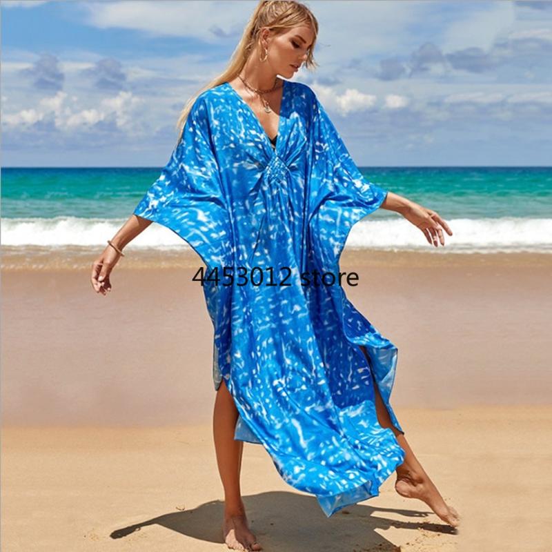 Women's Swimwear Casual Bikini Cover-ups Boho Print Long Dress Sexy Beach Tunic 2022 Summer Elegant Women Wear Swim Suit Cover UpWomen's, 7-zebra leopard poin
Women's Swimwear Casual Bikini Cover-ups Boho Print Long Dress Sexy Beach Tunic 2022 Summer Elegant Women Wear Swim Suit Cover UpWomen's, 7-zebra leopard poin