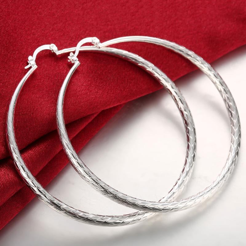 Hoop & Huggie 925 Sterling Silver Earrings Fashionable Fish Pattern Big Jewelry Gifts For Women'S Parties GiftHoop
Hoop & Huggie 925 Sterling Silver Earrings Fashionable Fish Pattern Big Jewelry Gifts For Women'S Parties GiftHoop