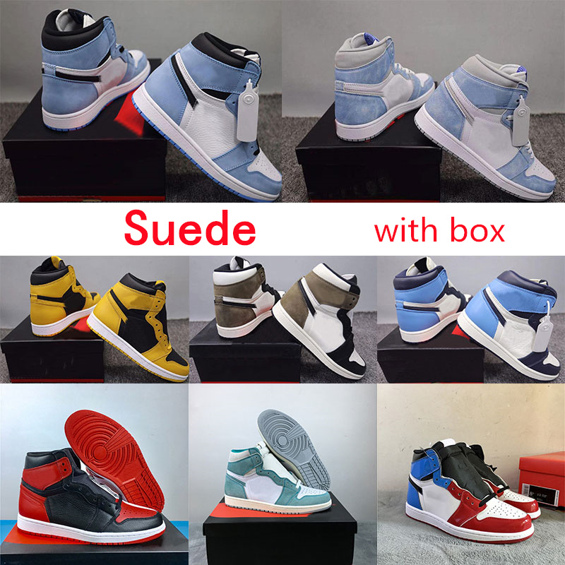 Men sneakers 1s basketball running shoes 1 University Blue Suede Dark Mocha Obsidian Hyper Royal Shadow UNC Bred Patent Twist womens sports trainers 5.5-12, 32 40-45
Men sneakers 1s basketball running shoes 1 University Blue Suede Dark Mocha Obsidian Hyper Royal Shadow UNC Bred Patent Twist womens sports trainers 5.5-12, 32 40-45