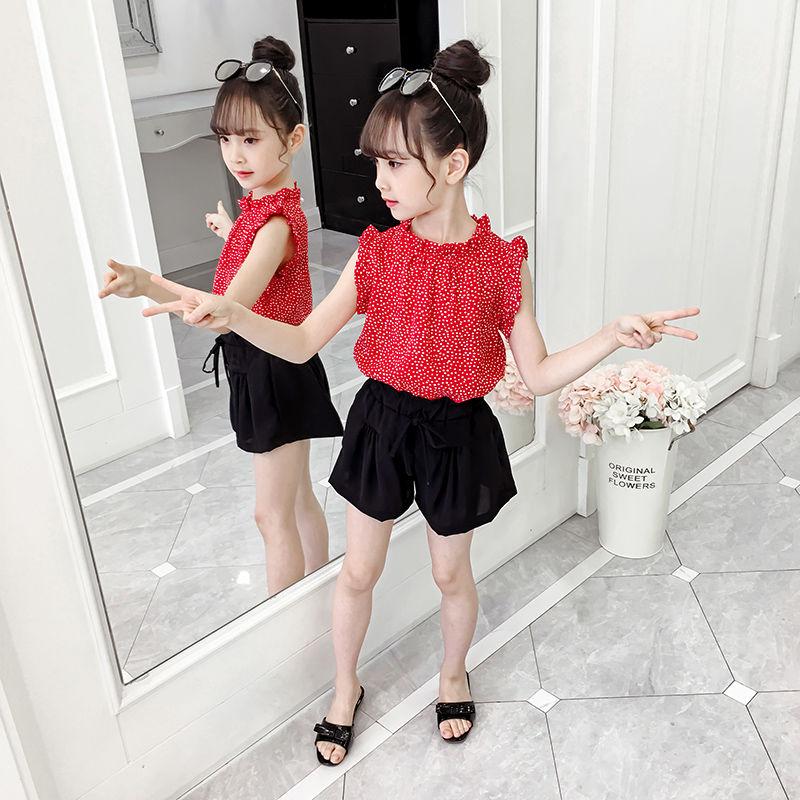 Clothing Sets Girls Summer Sleeveless T-shirt Shorts 2022 Fashion Novelty Two-piece Suit 10 To 12 Years Old Kids Of ClothesClothing, Red
Clothing Sets Girls Summer Sleeveless T-shirt Shorts 2022 Fashion Novelty Two-piece Suit 10 To 12 Years Old Kids Of ClothesClothing, Red