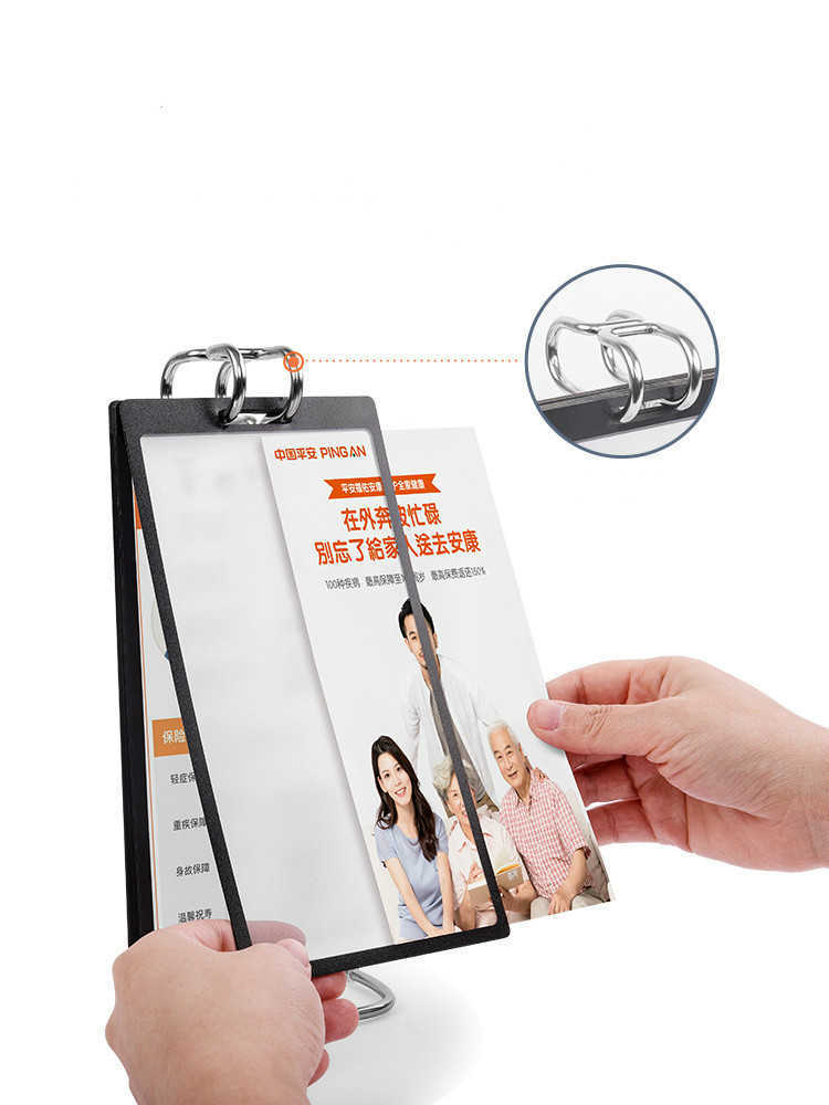Table Menu Treasure Stand Rack Milk Tea Shop Poster Calendar Display Billboard Counter top Advertising Photo Album